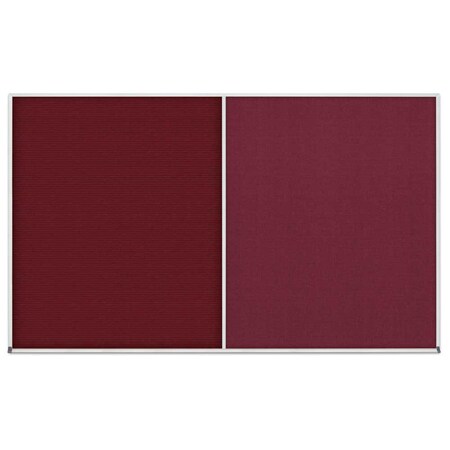 United Visual Products Enclosed Corkboard, 1 Door, 48"x36", 4" Fra UV3402-BRONZE-AMETHY